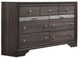 Furniture of America® Chrissy Gray Dresser-0