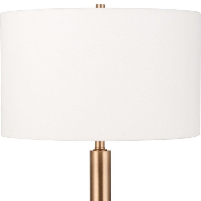 Uttermost® Stowe Satin Black Floor Lamp-3