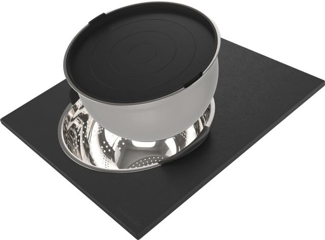 The Galley® Graphite Wood Composite Dual Tier Bowl & Colander-0