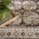Nourison Home™ Dekor DEK01 Ivory Brown 5'x7' Style 1 Area Rug-4