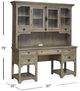 Magnussen Home® Tinley Park Dovetail Gray Desk with Hutch-2
