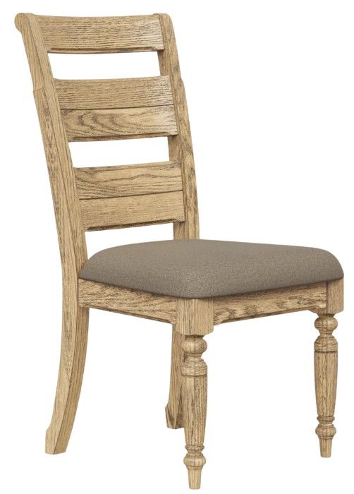 Bernards Bellamy Lane Brown/Caramel Dining Side Chair-0