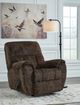 Signature Design by Ashley® Rampant Chocolate Manual Rocker Recliner-4