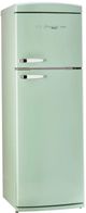 Unique® Appliances Classic Retro 24" 11 Cu. Ft. Summer Mint Green Counter Depth Top Freezer Refrigerator-2