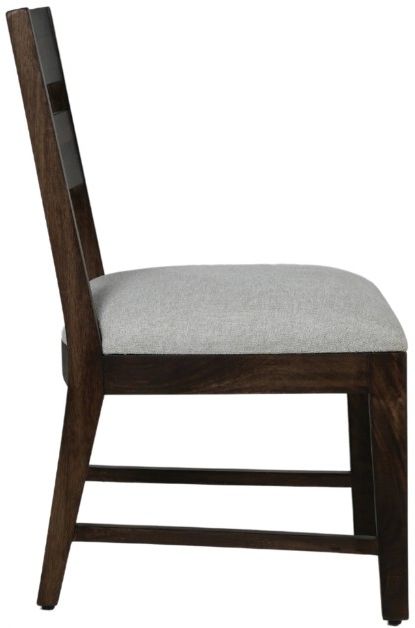 Parker House® Portico Gray/Hazelnut Ladderback Dining Side Chair-2