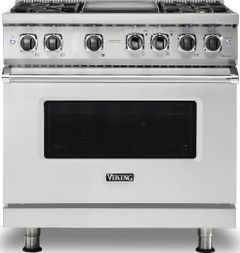 Viking® Professional 5 Series 36" Stainless Steel Pro Style Dual Fuel Natural Gas Range