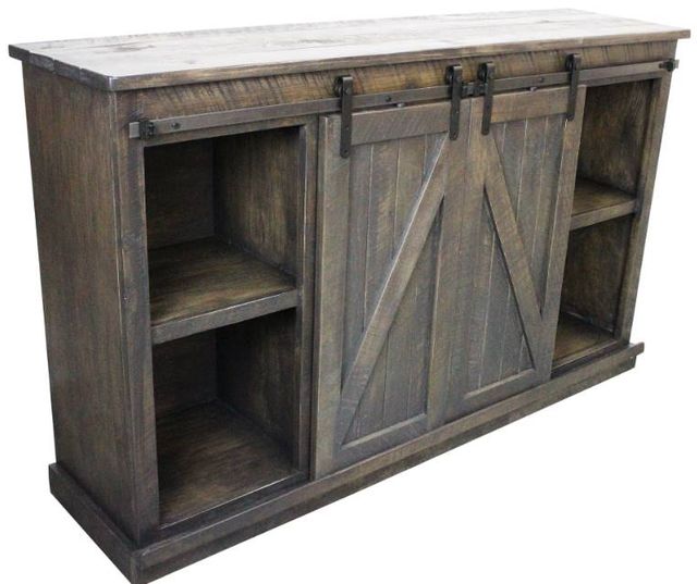 American Heartland Manufacturing Rustic Provincial 68" Tall TV Stand-0