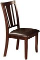 Furniture of America® Edgewood 2-Piece Espresso Dining Side Chair Set-0