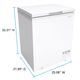 Avanti® 5.0 Cu. Ft. White Chest Freezer-1