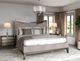 A.R.T. Furniture® Cove Mushroom California King Upholstered Panel Bed -1