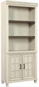 aspenhome® Caraway Aged Ivory Door Bookcase-0