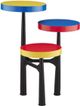 Currey & Company Mister M Red/Blue/Yellow Accent Table-1