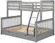 ACME Furniture Haley II Gray Youth Twin/Full Storage Bunk Bed-4