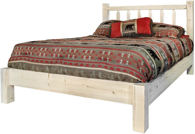 Montana Woodworks® Homestead Ready to Finish Twin Platform Bed-2