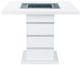 Global Furniture USA Monaco White Square Bar Table-0
