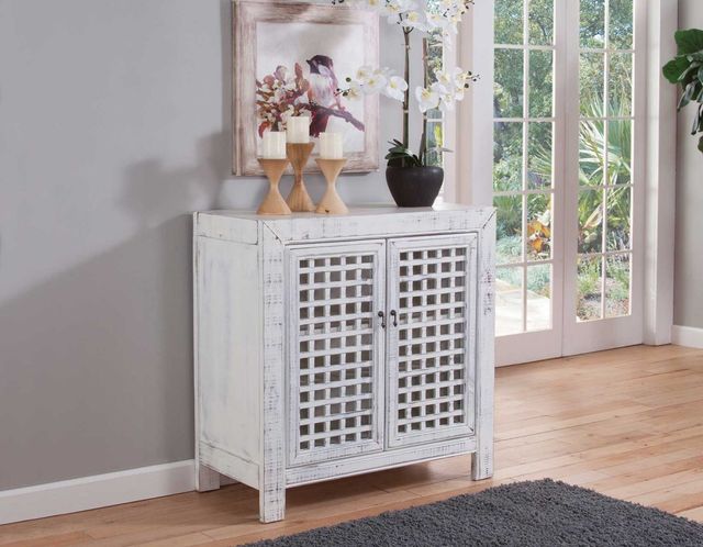 Steve Silver Co. Rio White Accent Cabinet-3