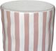 TOV Furniture Tempest Pink Stripes Ceramic Indoor/Outdoor Table-3