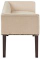 Olliix by Madison Park Cream Welburn Accent Bench-1