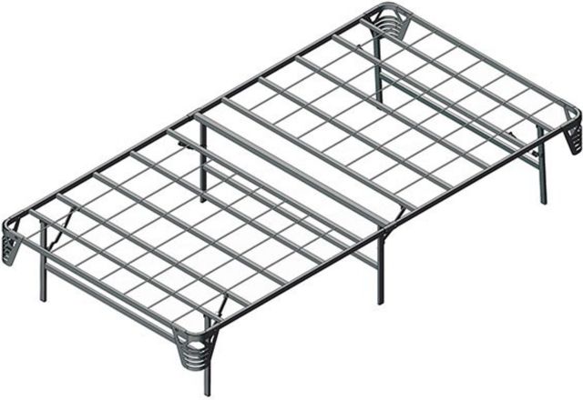 Furniture of America® Framos Silver Twin Base Foundation-0
