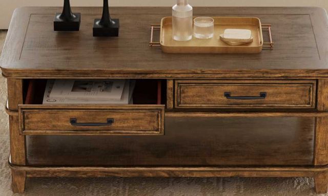 A-America® Bandalier Russet Coffee Table-1