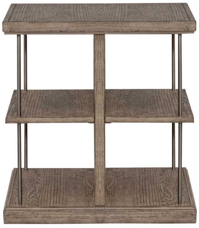 Liberty Furniture City Scape Burnished Beige End Table-2