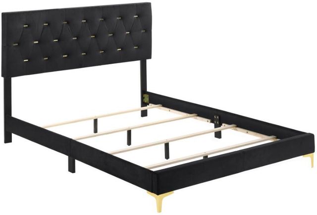 Coaster® Kendall 4-Piece Black King Bedroom Set-1