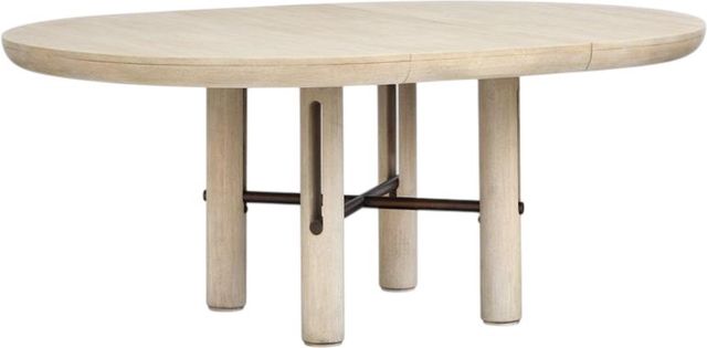 Magnussen Home® Sunset Cove Sanibel Brown Round Dining Table-1