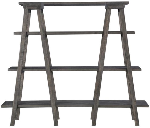 Magnussen Home® Sutton Place Weathered Charcoal Gray Bookshelf-2
