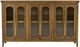 International Furniture Direct Brava Brown 6-Door Console-3