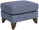 Flexsteel® Jupiter Blue Indigo Ottoman-0