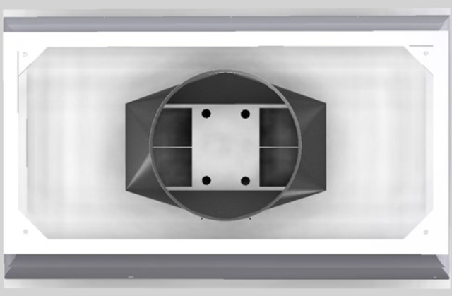 Vent-A-Hood® Designer Series 48" White Island Range Hood-3