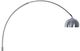 Furniture of America® Rene Chrome Arch Lamp-1