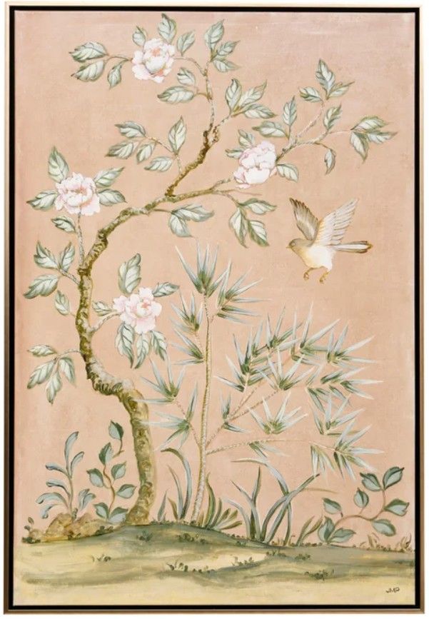 Stylecraft Tamara Day for Stylecraft Spring Mural Pink II Wall Art-0