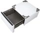 LG 27" W x 14" H White Pedestal Storage Drawer-4
