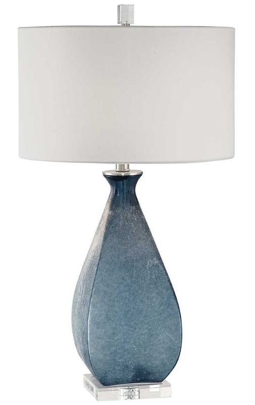 Uttermost® Atlantica Deep Ocean Blue Table Lamp-0