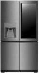 LG SIGNATURE 30.8 Cu. Ft. Textured Steel™ French 4-Door Refrigerator-1