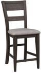 Liberty Furniture Double Bridge 5-Piece Dark Chestnut/Gray Gathering Table Set-3