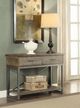 ACME Furniture Lazarus Antique Silver/Weathered Oak Server-1