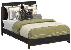 Flexsteel® Waterfall Deep Ebony Queen Panel Bed