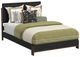 Flexsteel® Waterfall Deep Ebony Queen Panel Bed-0