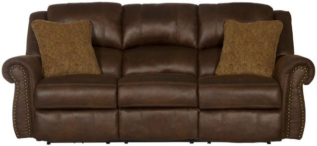 Catnapper® Pickett Walnut Reclining Sofa -2