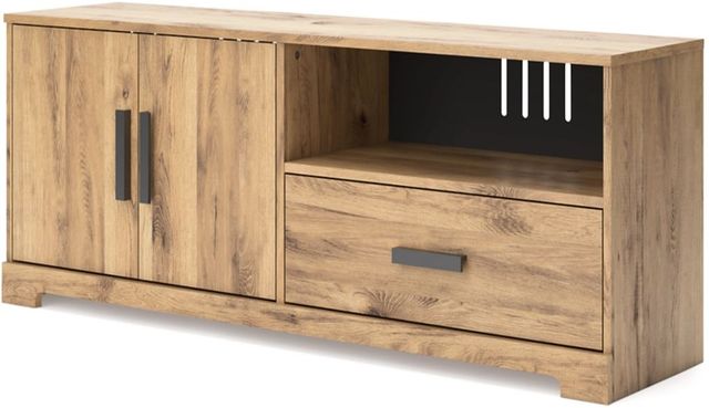 Signature Design by Ashley® Larstin Tan TV Stand-3