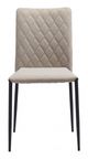 Zuo Modern Harve Beige Dining Chair-1