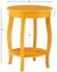 Powell® Rainbow Yellow Round Side Table-2
