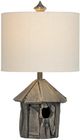 Crestview Collection Birdhouse Gray Table Lamp-0