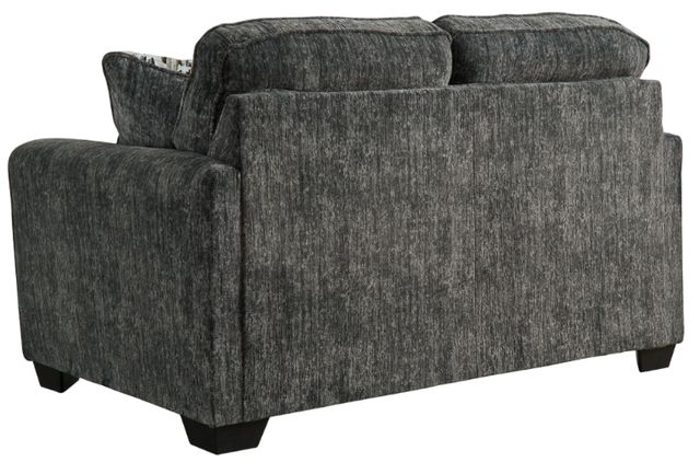 Signature Design by Ashley® Lonoke Gunmetal Loveseat-3