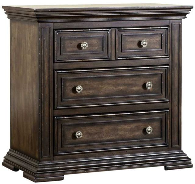 Liberty Furniture Big Valley Brownstone Bedside Chest-0
