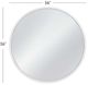 Bassett Mirror Cyprus Glossy White Wall Mirror-4