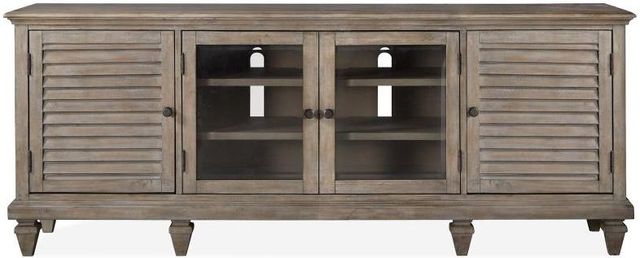 Magnussen Home® Lancaster Dovetail Grey Large Console-1
