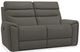 La-Z-Boy® Soren Pewter Leather Reclining Loveseat-0